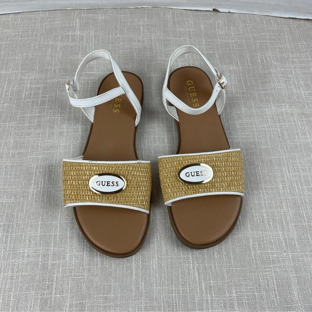 Guess Moores Raffia Sandals Womens Sz 7